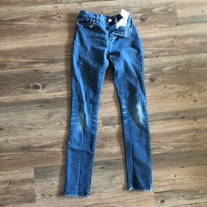 Old navy 12 slim adjustable waist blue jeans